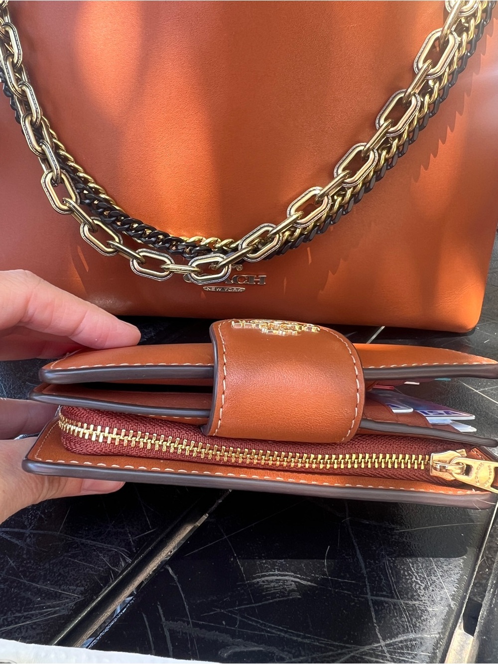 Coach Laurel Shoulder Bag (chains and charm not included) - Picture 3 of 4